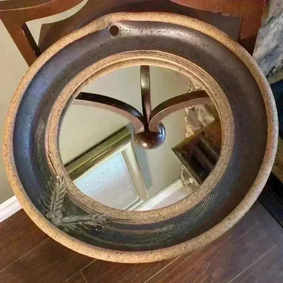 Vintage Beaver Flats Pottery Mirror
Made in  Canada - Picture 2 of 16
